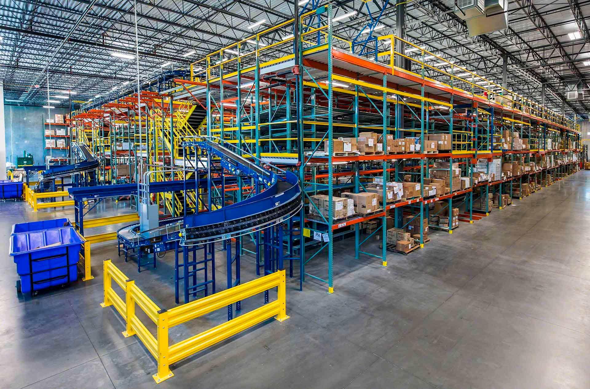 Chaotic storage is a location allocation system that maximises warehouse capacity