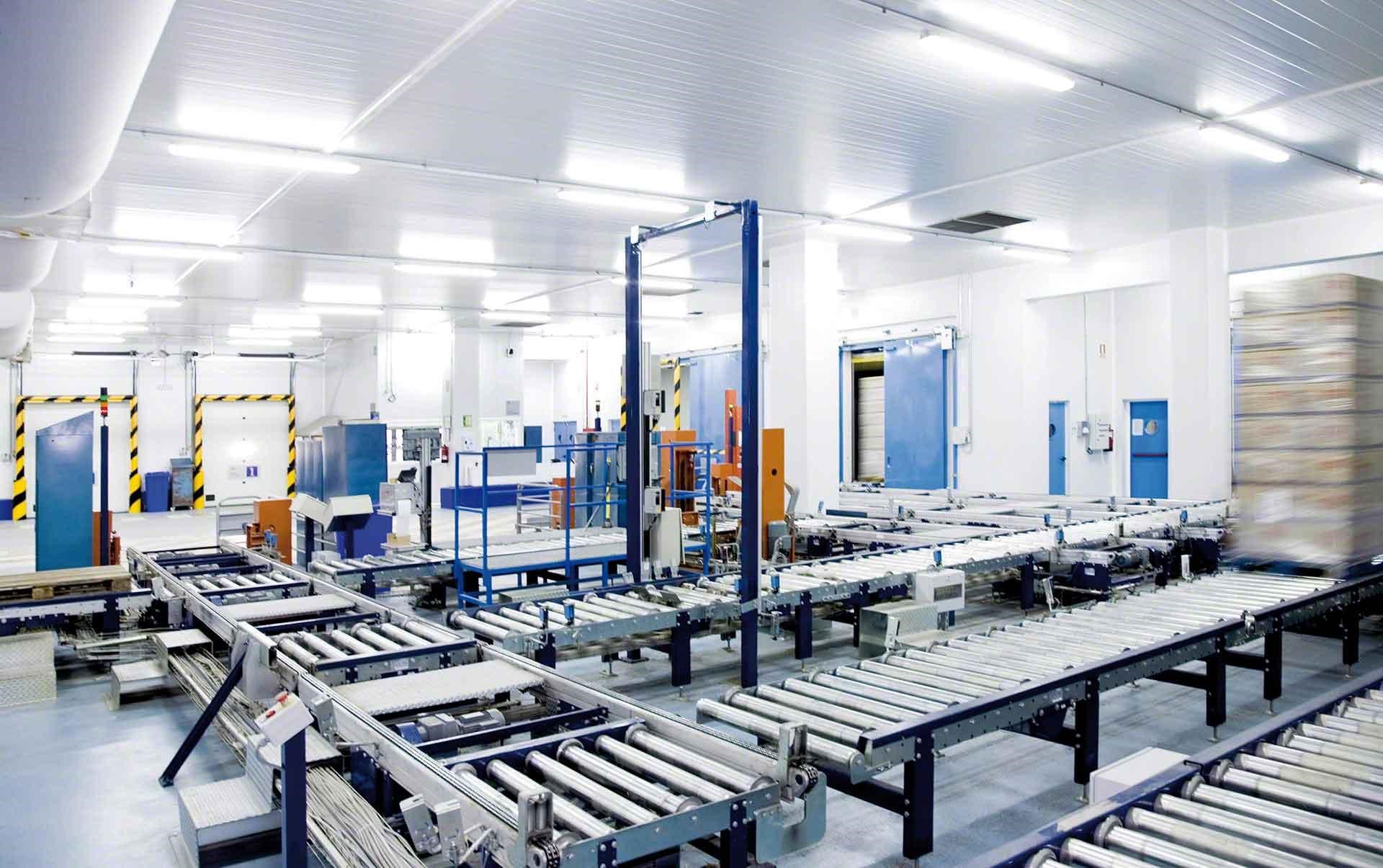 Pallet conveyors, one of the best tools for automating warehouse processes involving load movements