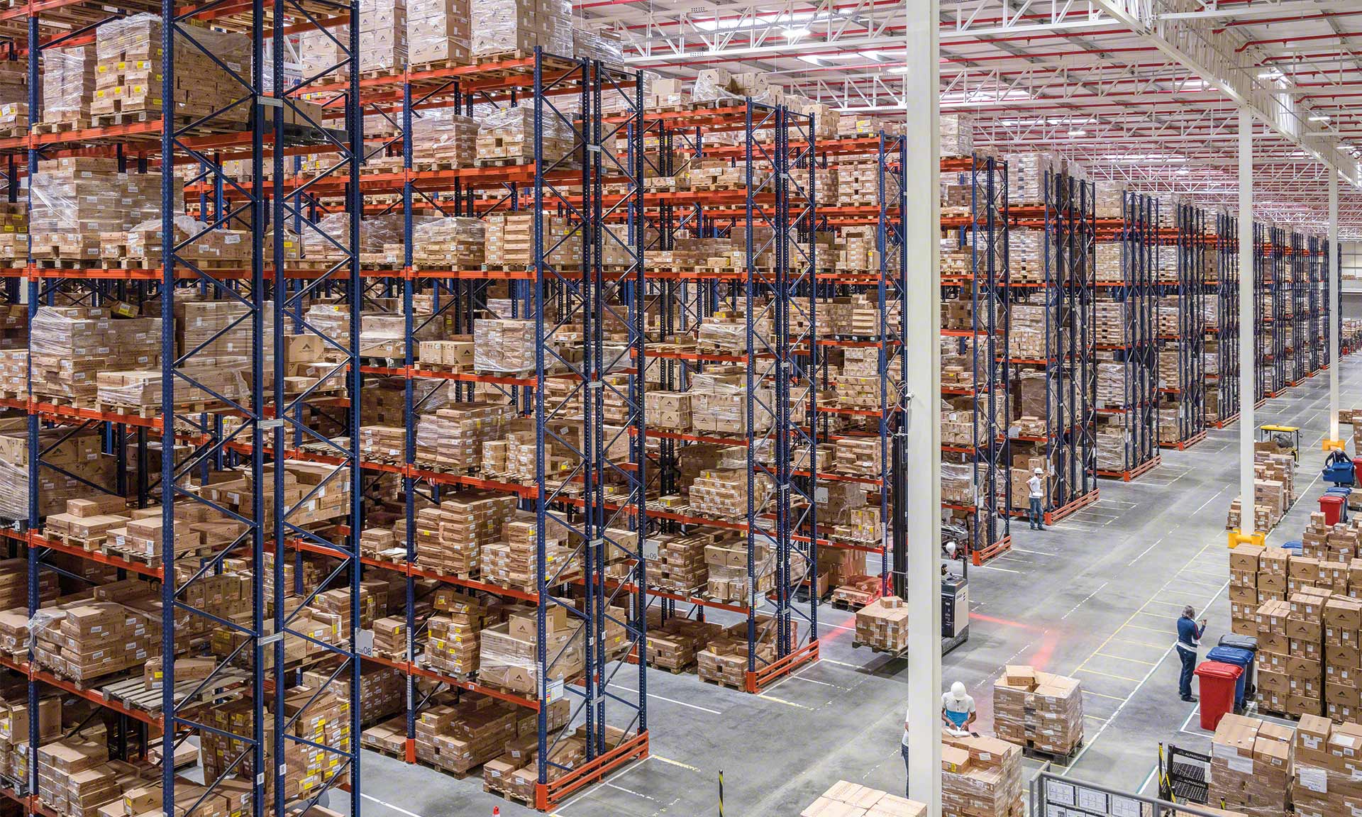 Pallet racking consists of structures designed to hold pallets